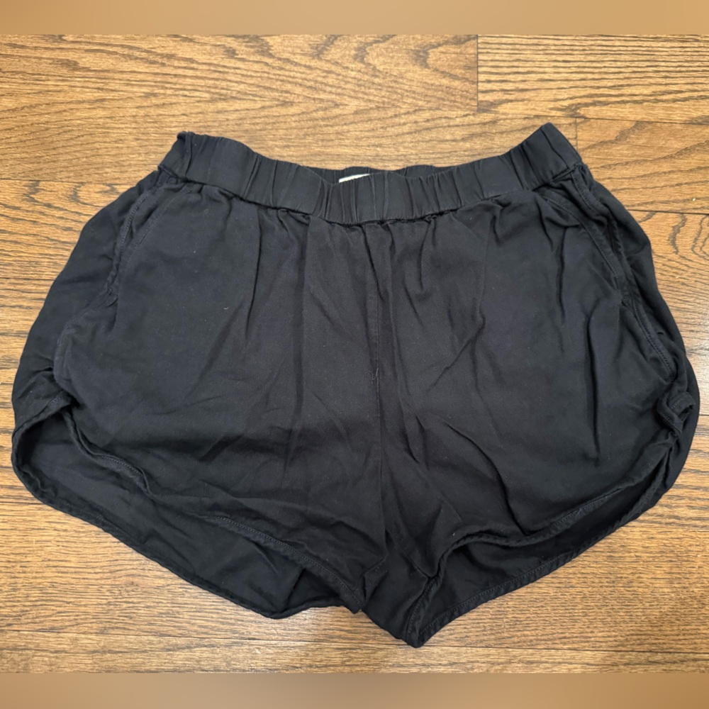Madewell Black Pull-On Elastic Waist Shorts Small